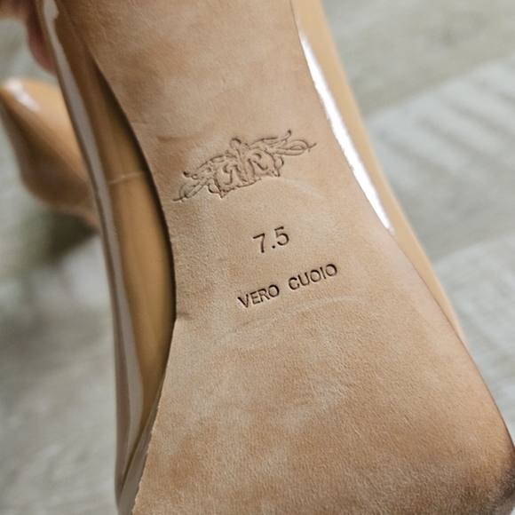 Rachel Roy Peep Toe Patent Leather Pumps - Picture 16 of 16